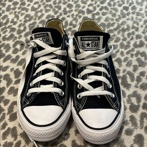 Converse Black and White All Star Sneakers